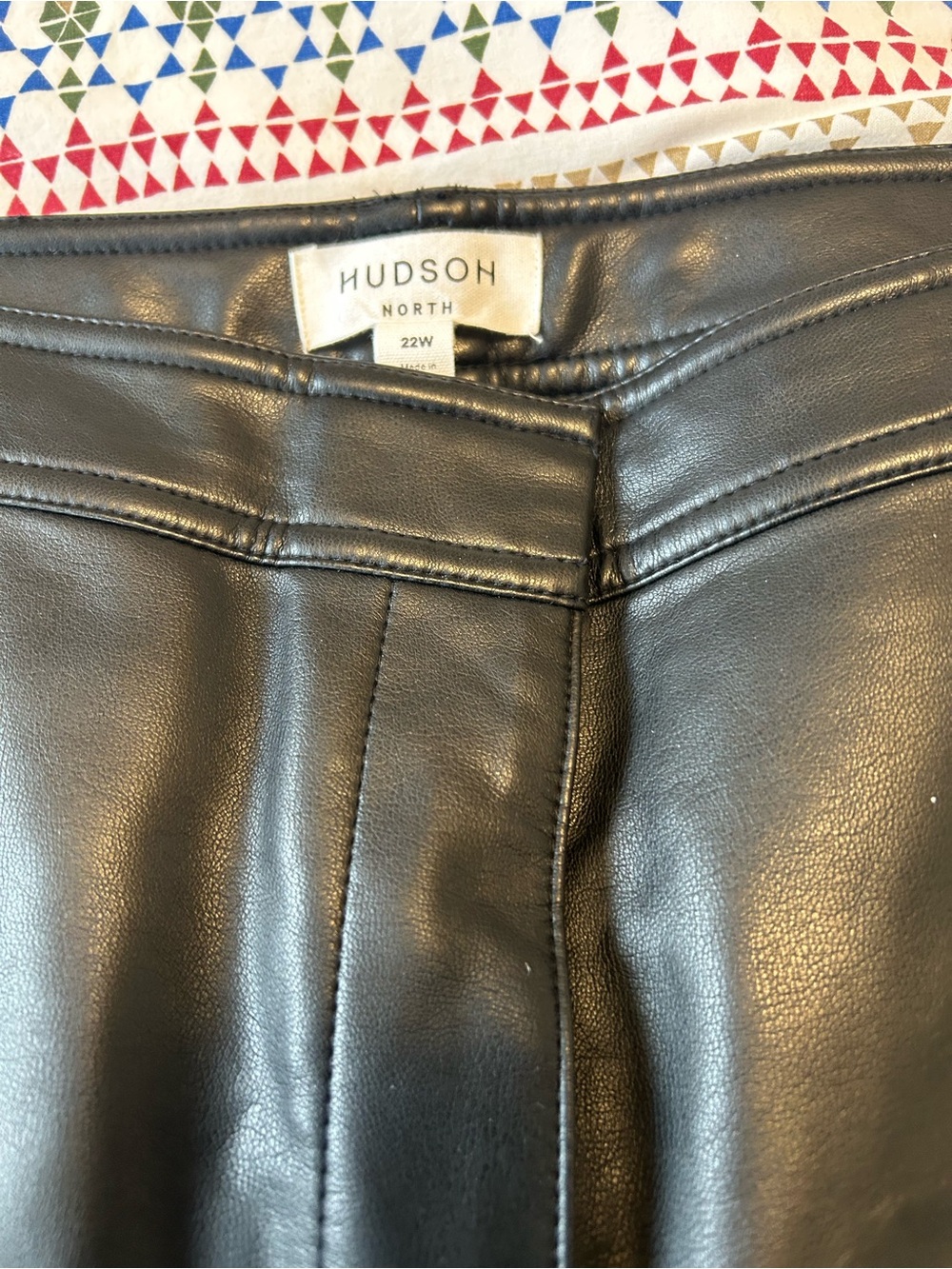 Women’s Plus Faux Leather Pants